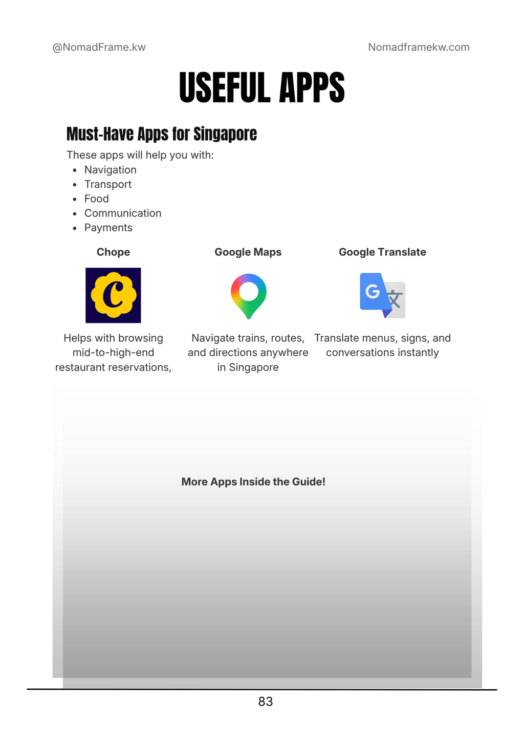 Singapore Travel Guide 🇸🇬
