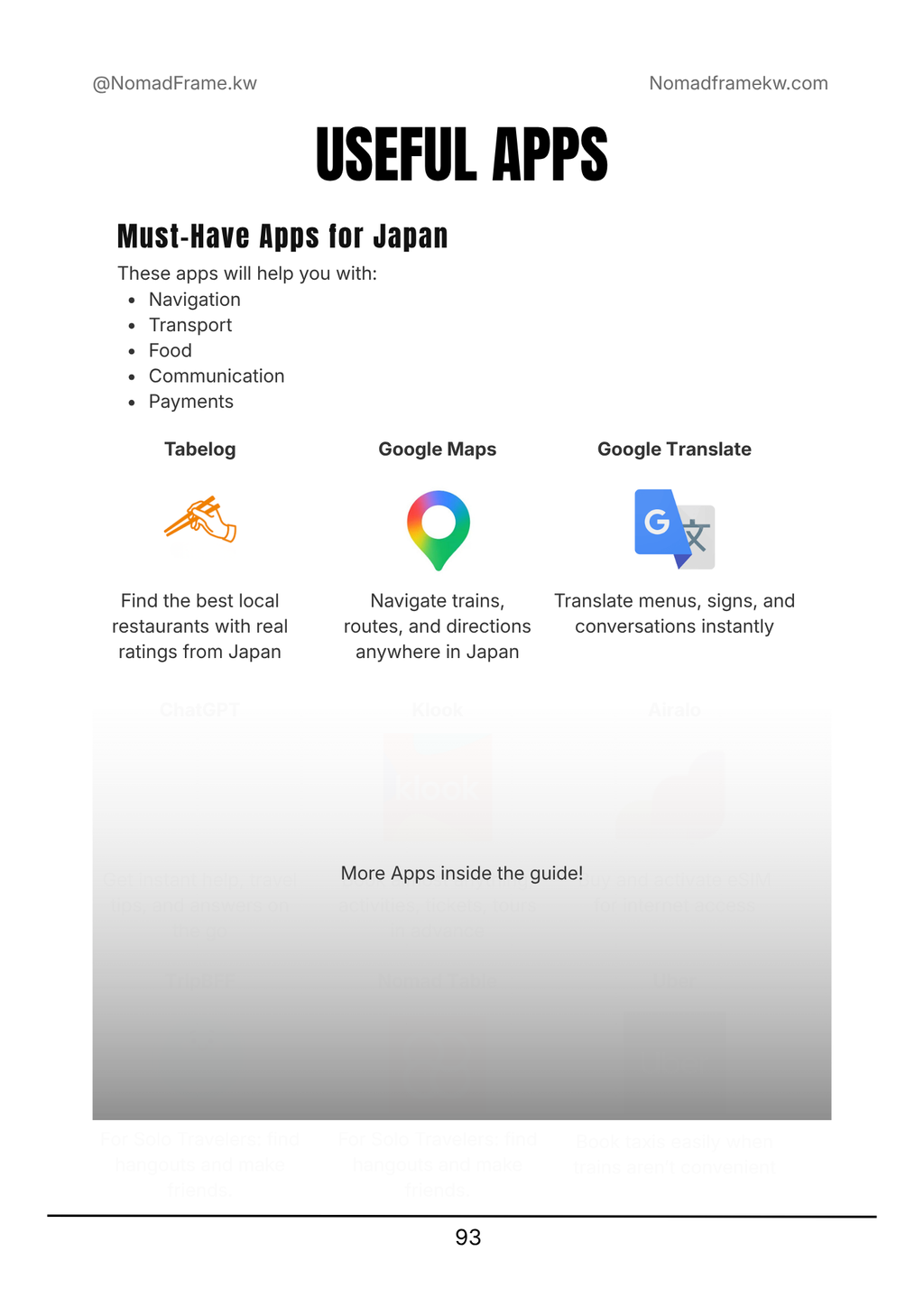 Japan Travel Guide 🇯🇵